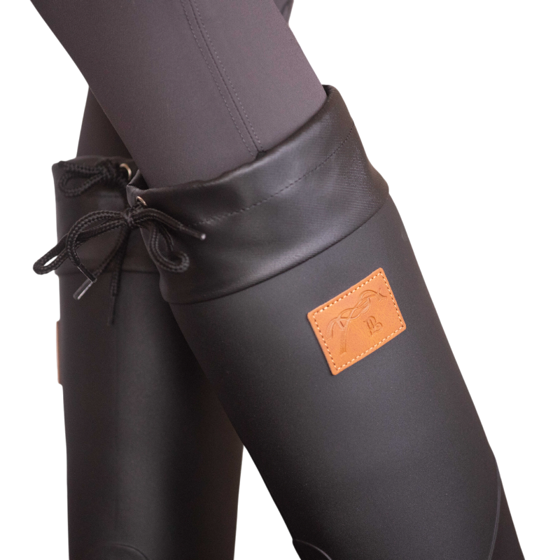 Pénélope - Bottes de pluie femme Jessica noir | - Ohlala