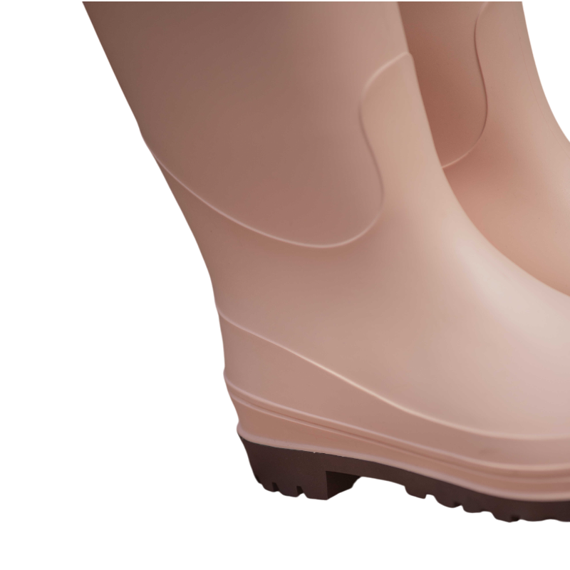 Pénélope - Bottes de pluie femme Jessica rose poudré | - Ohlala