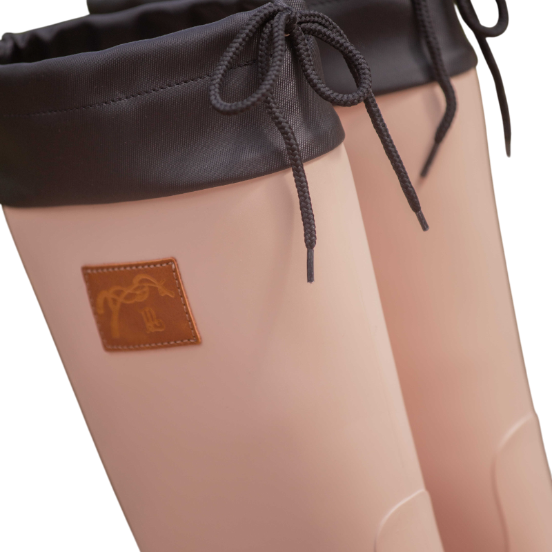 Pénélope - Bottes de pluie femme Jessica rose poudré | - Ohlala