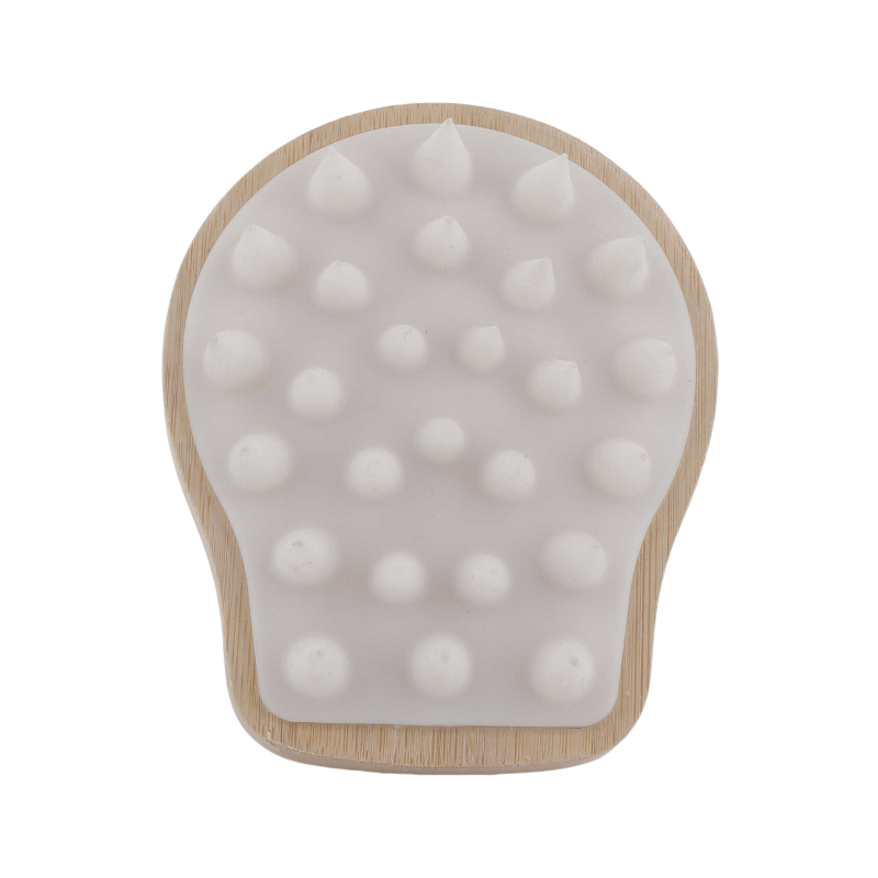 Pénélope - Brosse massante bois/ blanc | - Ohlala