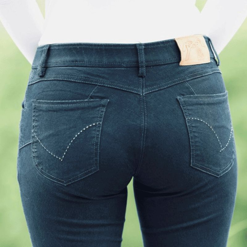 Pénélope Store - Pantalon d'équitation Jean | - Ohlala