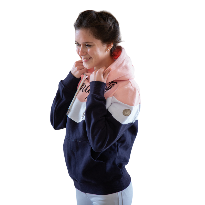 Pénélope Store - Artémis navy/white/pink sweatshirt