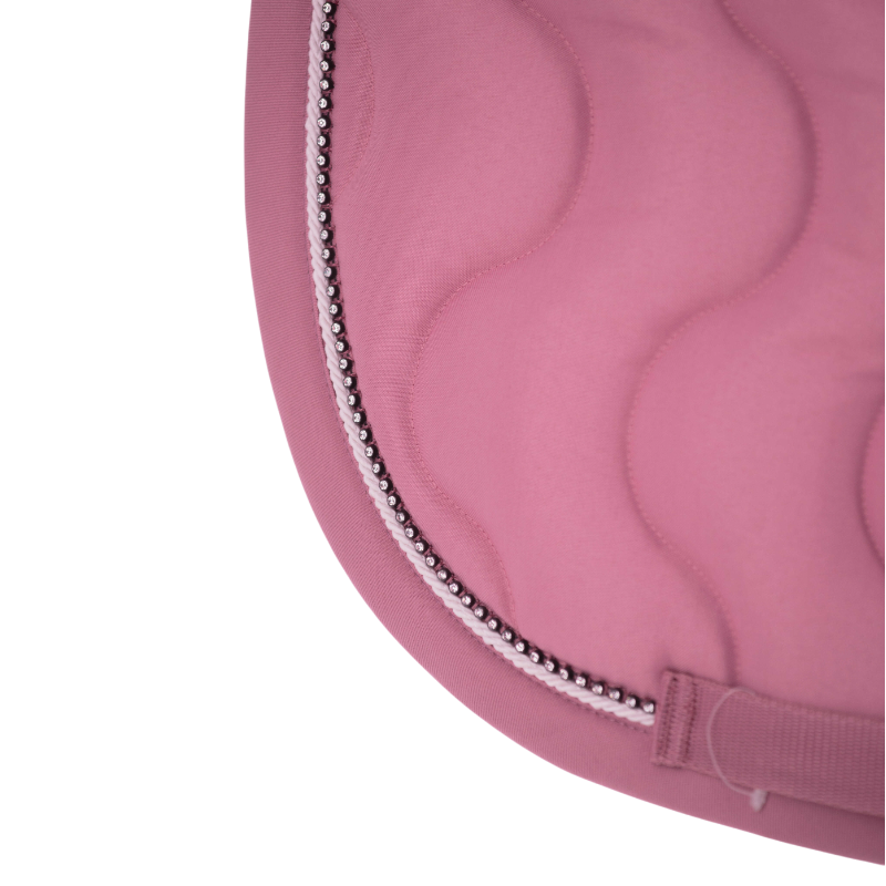 Pénélope - Tapis de selle Diamant lilas/ blanc | - Ohlala