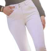 Pénélope Store - Pantalon d'équitation femme Élégance blanc | - Ohlala