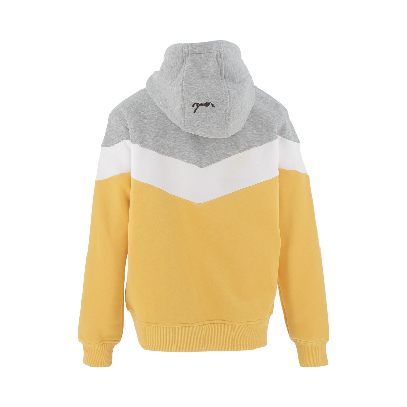 Pénélope - Sweat Artémis jaune/ blanc/ gris