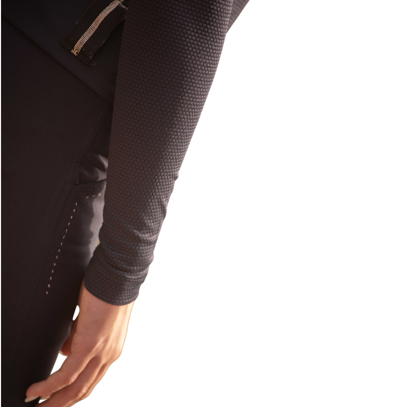 Eden by Pénélope - T-shirt manches longues enfant Tutty noir | - Ohlala