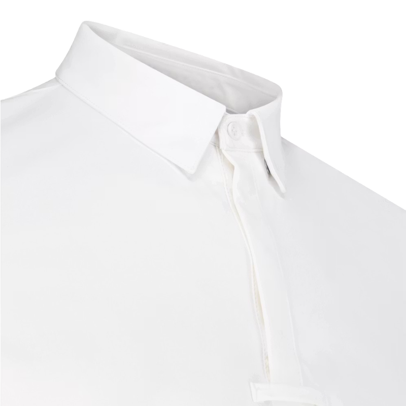 Kentucky Horsewear - Polo de concours manches courtes homme Classic blanc | - Ohlala