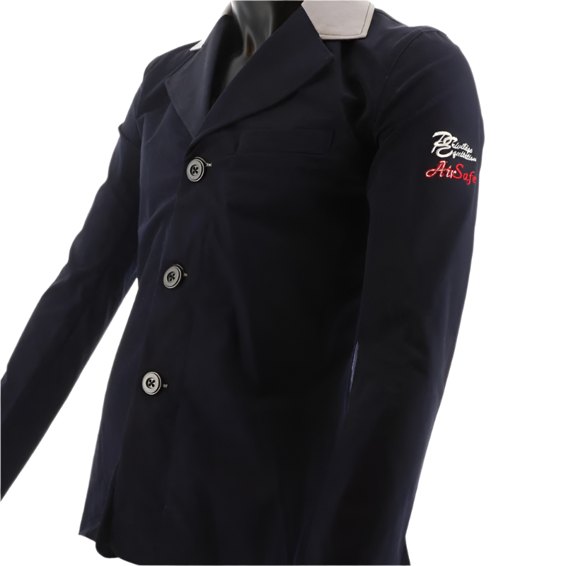 Privilège Equitation - Veste de concours Airsafe homme marine