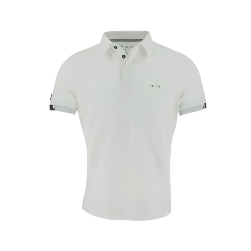 Pro Series - Polo manches courtes homme Kentin blanc