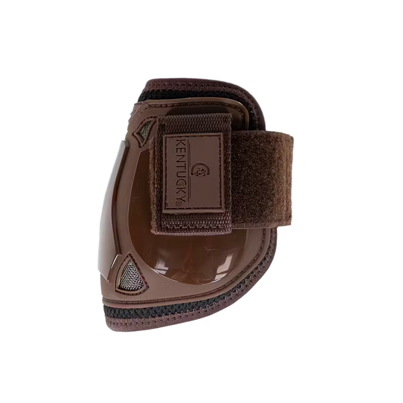 Kentucky Horsewear - Protège boulets Air Velcro marron