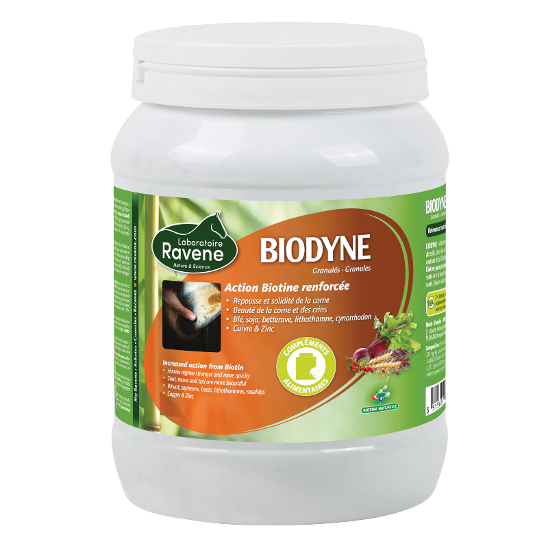 Ravene - Complément alimentaire pour sabots Biodyne 1kg | - Ohlala