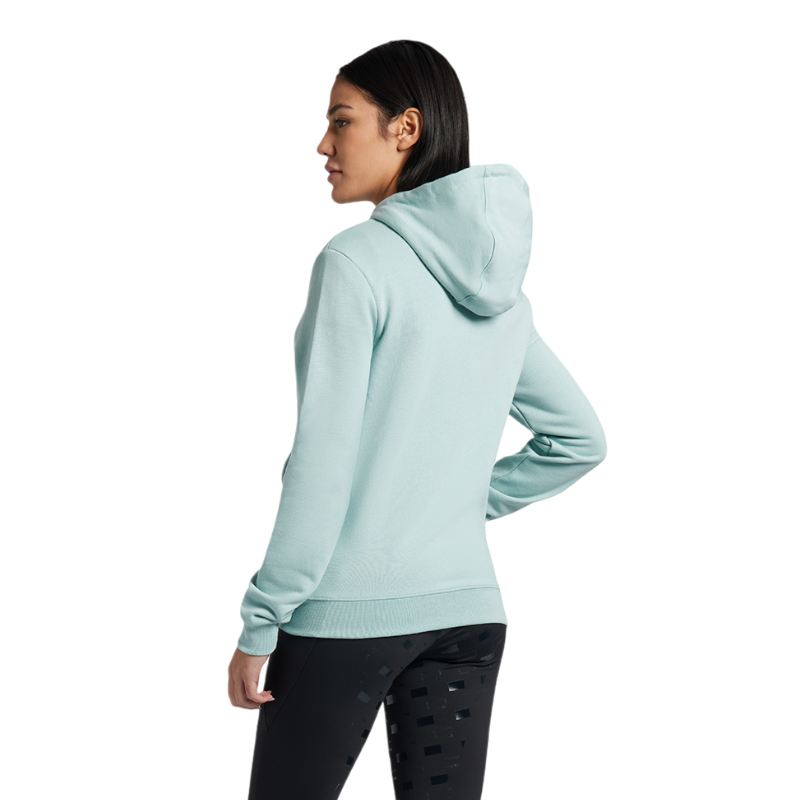 RG Italy - Sweat zippé manches longues femme RG Logo Stripe bleu | - Ohlala