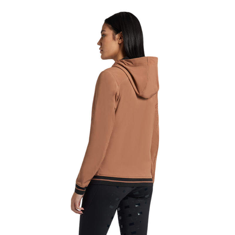 RG Italy - Veste manches longues femme RG Hooded Softshell marron | - Ohlala