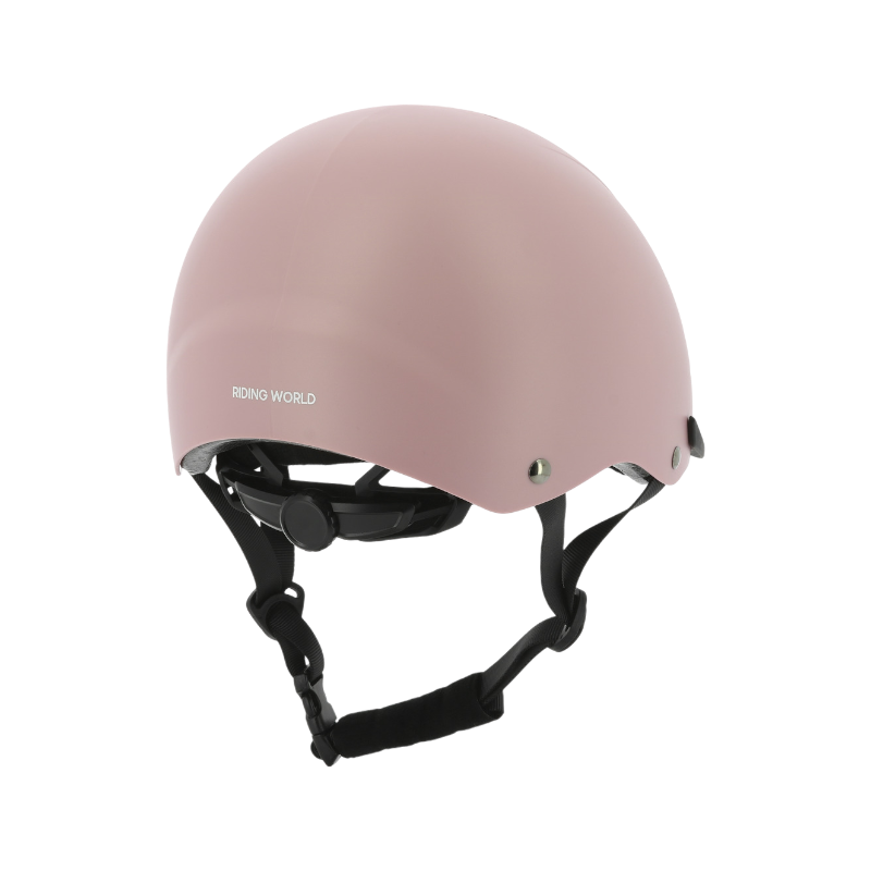 Riding World - Casque d'équitation Windy rose mat | - Ohlala
