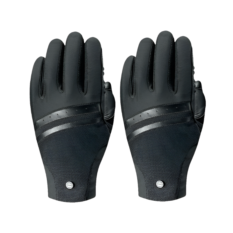 Racer - Gants d'équitation Création noir