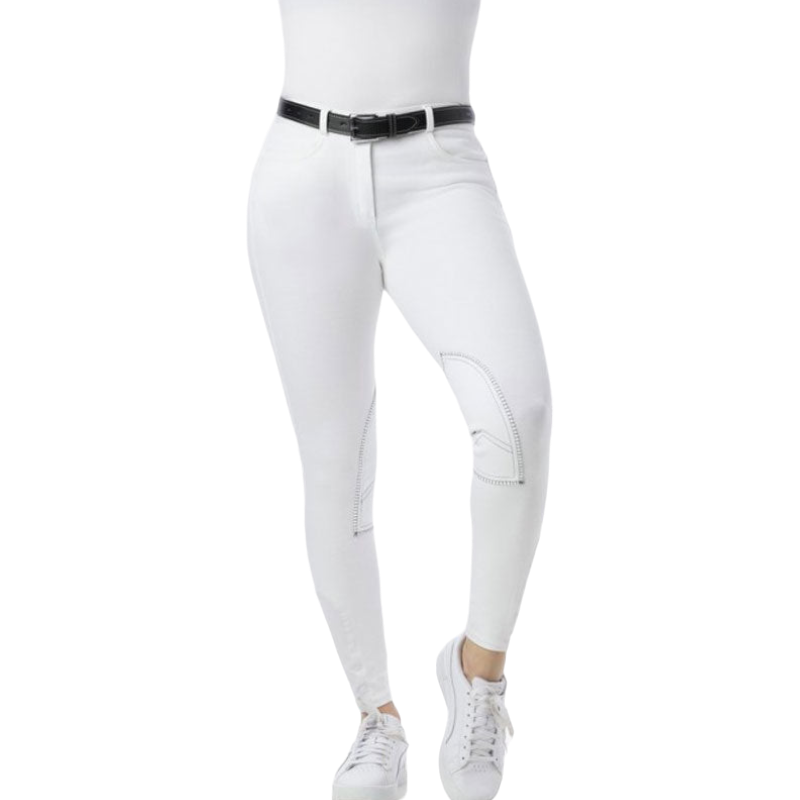 Riding World - Pantalon d'équitation femme Alexandrie blanc