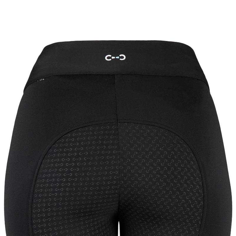 Riding World - Legging d'équitation enfant Raphaelle noir | - Ohlala