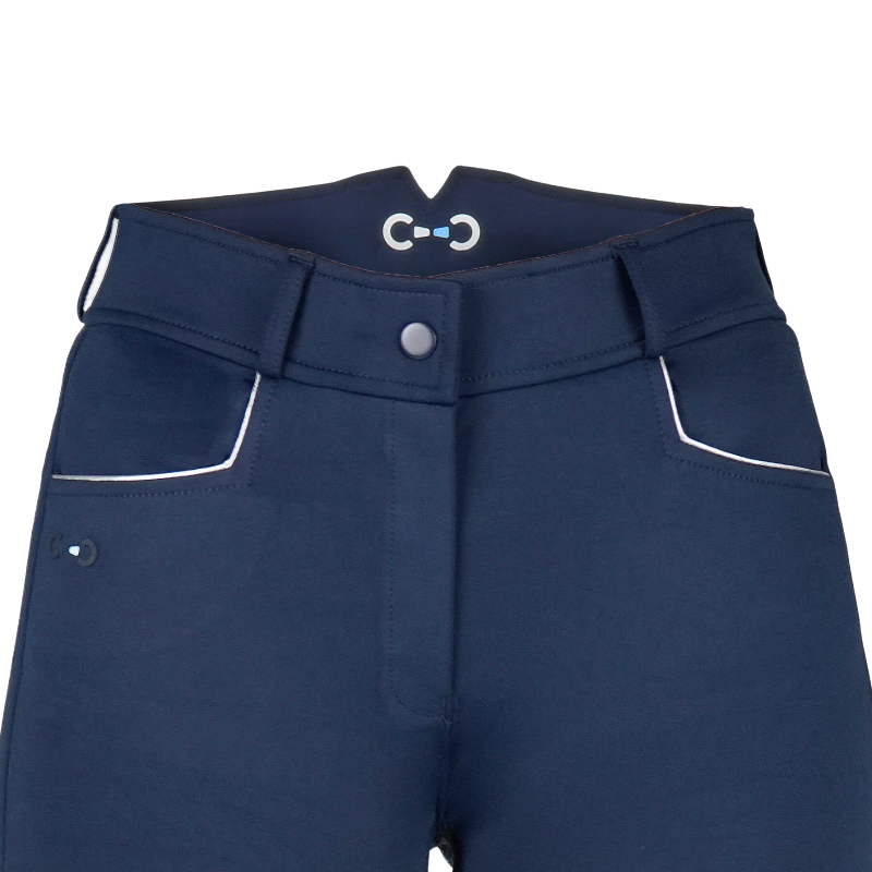 Riding World - Pantalon d'équitation femme River marine | - Ohlala