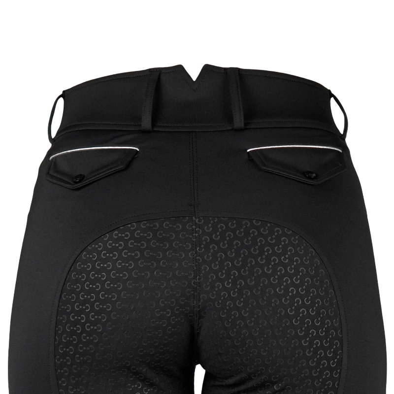 Riding World - Pantalon d'équitation femme River noir | - Ohlala