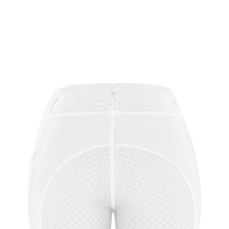 Riding World - Legging d'équitation polaire femme Volga blanc