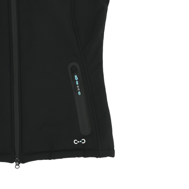 Riding World - Veste manches longues softshell femme Romy noir | - Ohlala