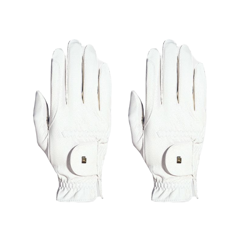 Roeckl - Gants d'équitation Grip blanc