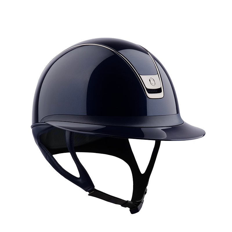 Samshield - Casque d'équitation Miss Shield 2.0 Glossy bleu | - Ohlala