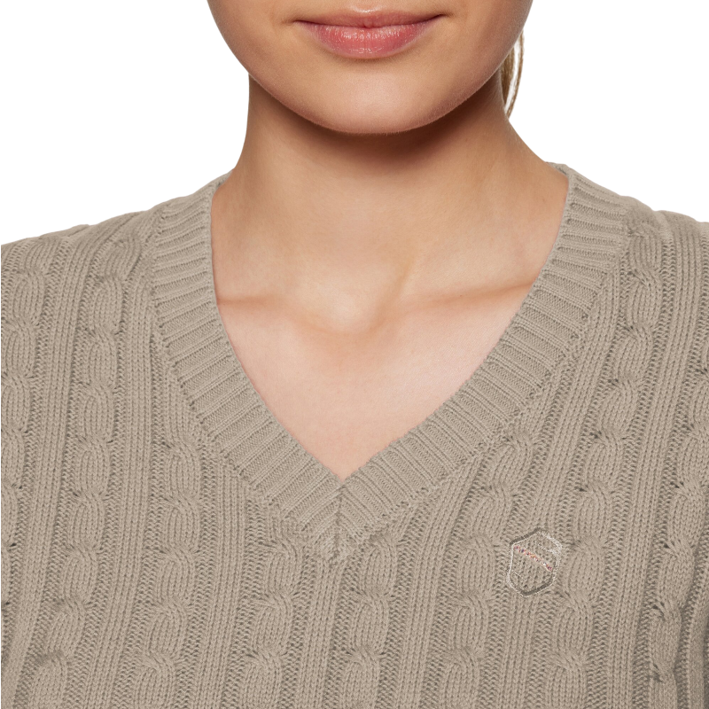 Samshield - Pull over manches longues femme Lisa Twister sand | - Ohlala