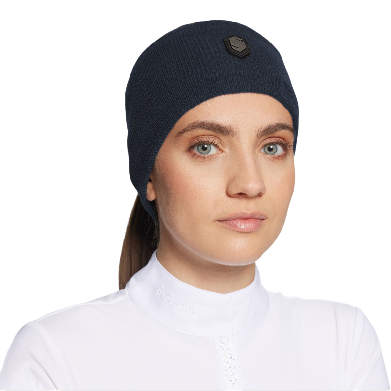 Samshield - Headband femme Emilia marine black chrome