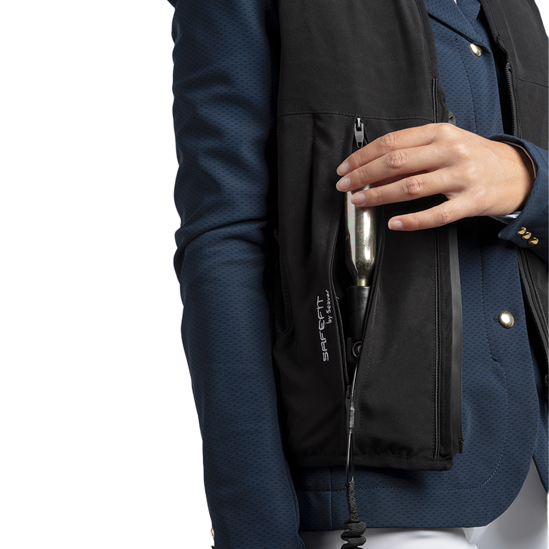 Seaver - Gilet airbag SAFEFIT noir | - Ohlala