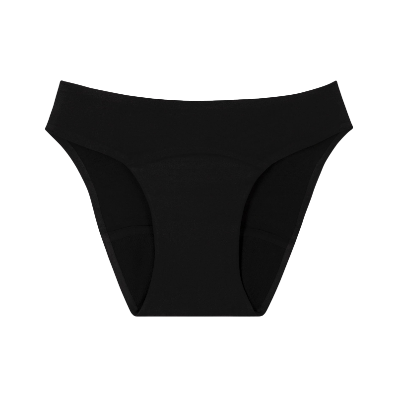 Smoon - Pack culottes menstruelles flux abondant et moyen noir x2 | - Ohlala