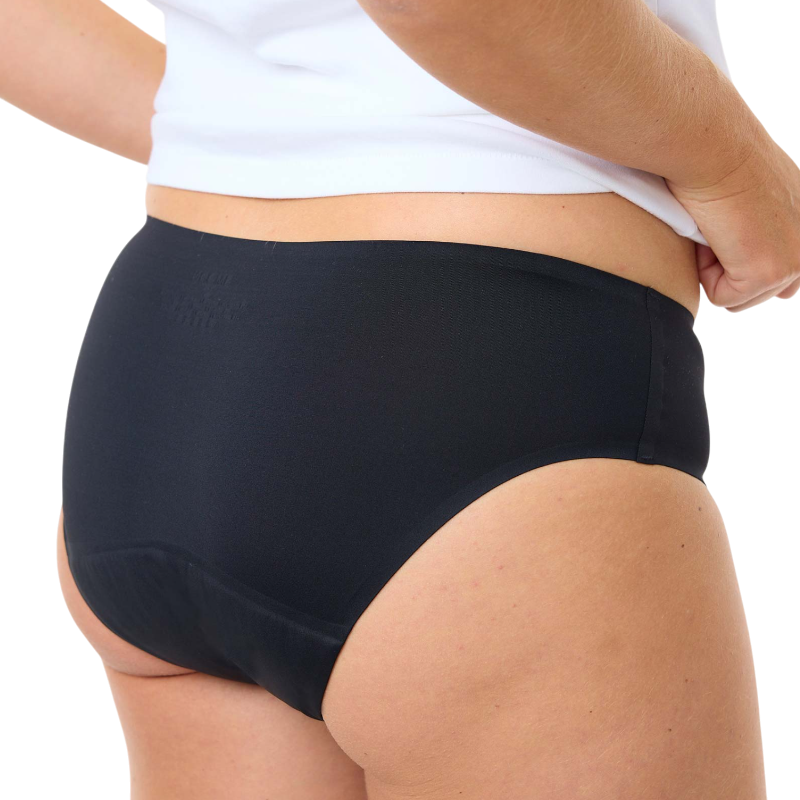 Smoon - Culotte menstruelle Artemis flux abondant noir | - Ohlala