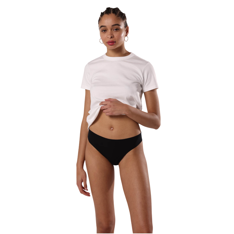 Smoon - Pack culottes menstruelles flux abondant et moyen noir x2 | - Ohlala