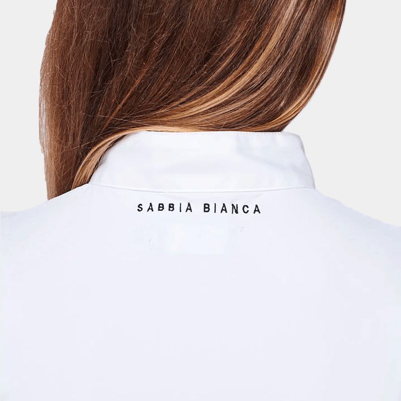 Sabbia Bianca - Chemise manches longues femme Lucine blanc | - Ohlala