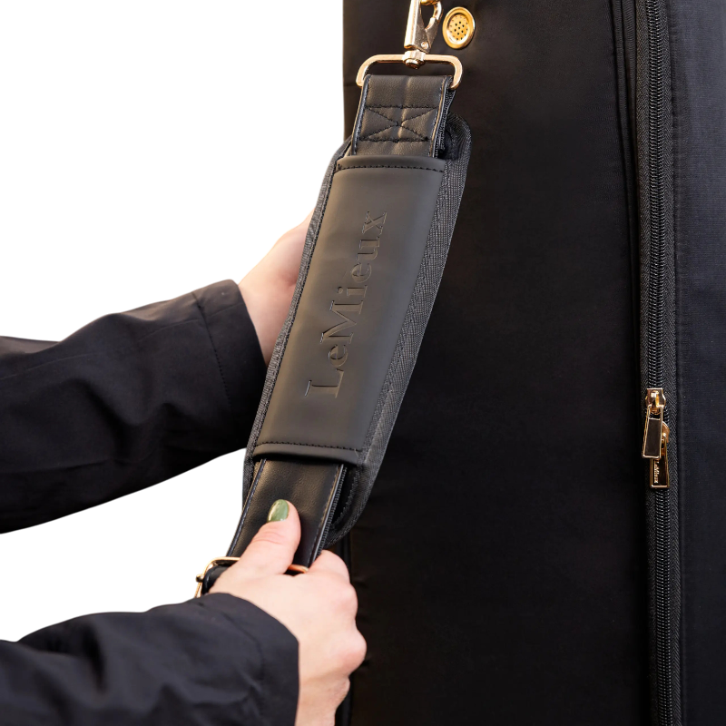 LeMieux - Luxe zwarte laarzen tas 