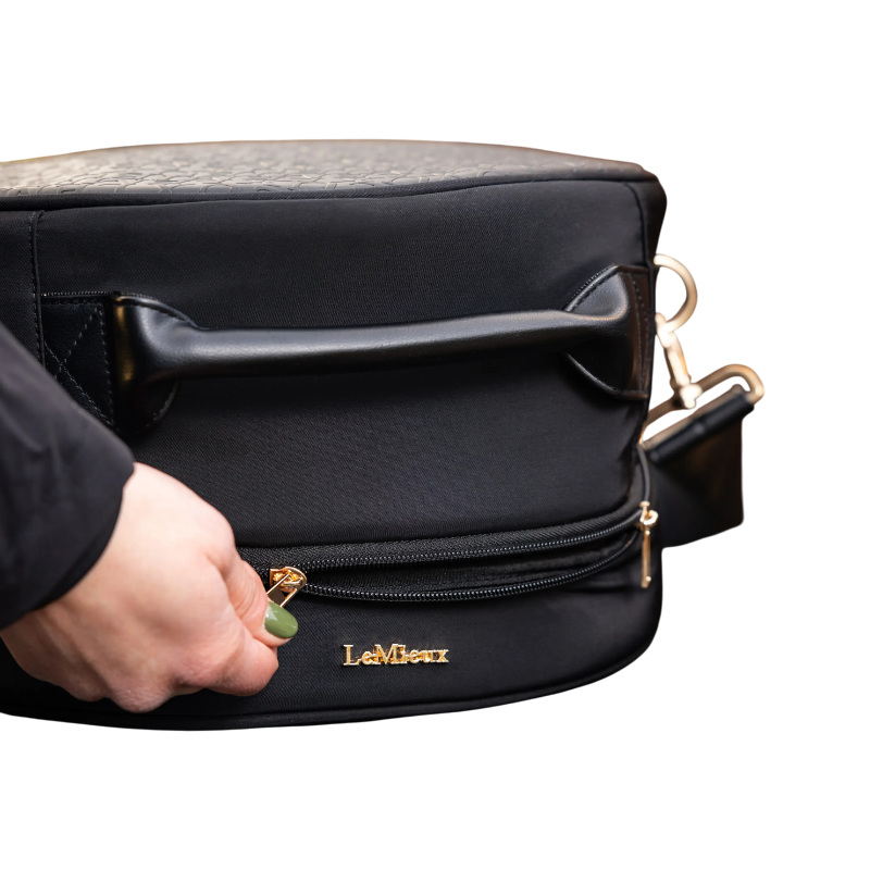 LeMieux - Luxe zwarte hoofdtelefoon tas 