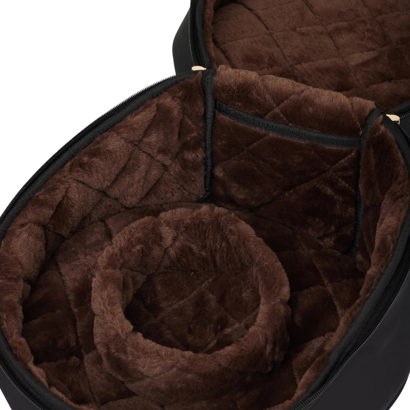 LeMieux - Luxe zwarte hoofdtelefoon tas 