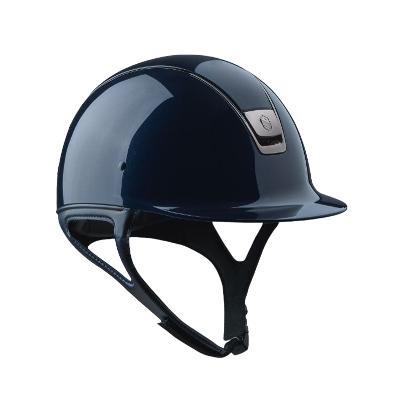 Samshield - Casque Shadow glossy marine chrome (avec mousse) | - Ohlala