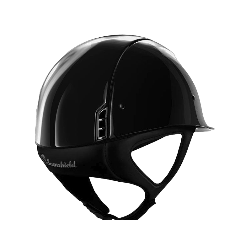 Samshield - Casque Shadow glossy noir chrome (avec mousse) | - Ohlala