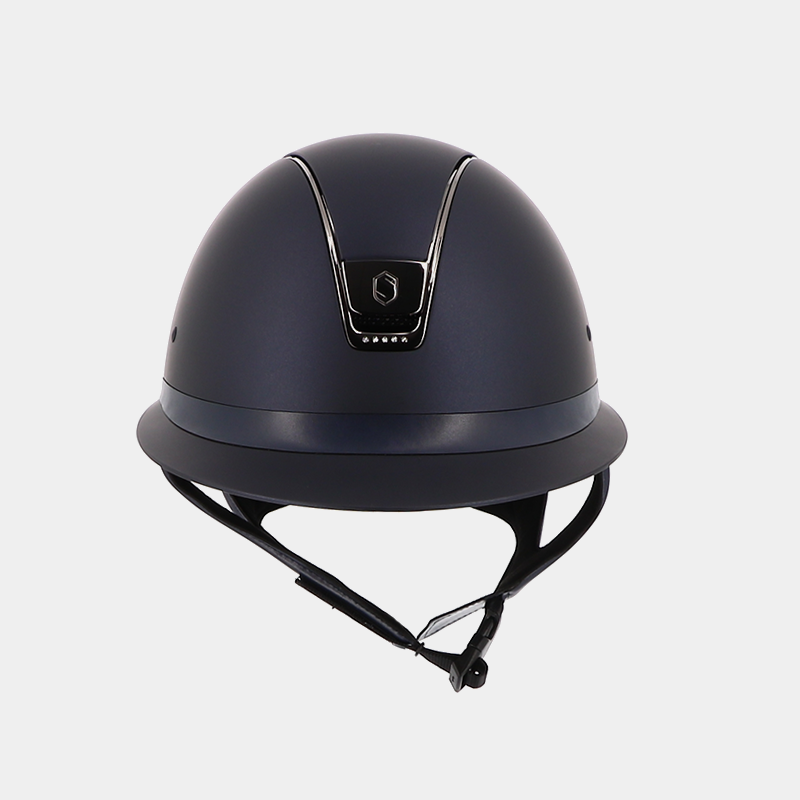 Samshield - Casque Miss-Shield Shadow matt bleu 5 Swarovski (avec mousse) | - Ohlala