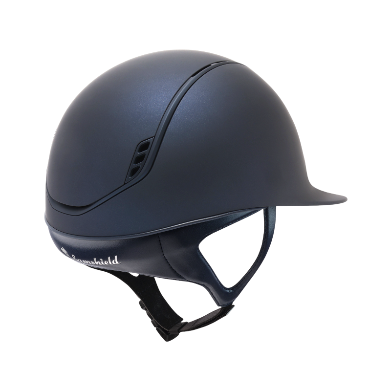 Samshield - Casque d'équitation Miss Shadowmatt 2.0 Dark Line bleu