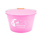 Ravene - Seau 100% recyclé rose pale avec anse 15L | - Ohlala