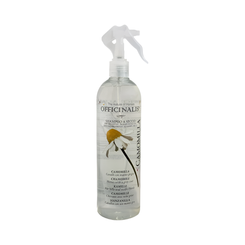 Officinalis - Shampoing sec chevaux blancs et gris camomille 500ml