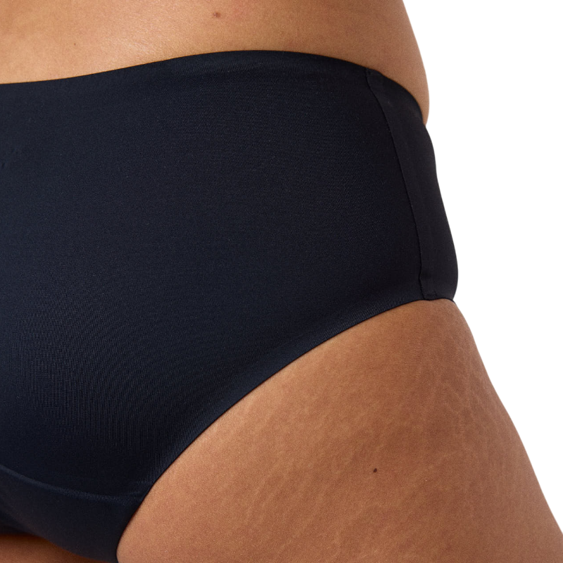 Smoon - Shorty menstruel Amphitrite flux moyen noir | - Ohlala