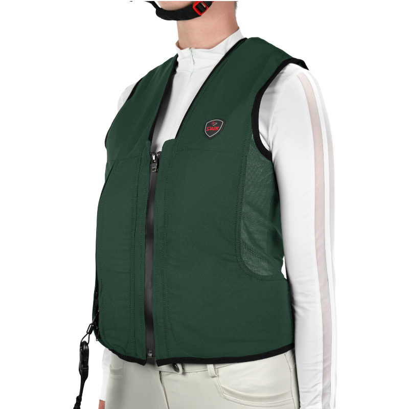 Spark - Gilet Airbag adulte Manège vert foncé | - Ohlala