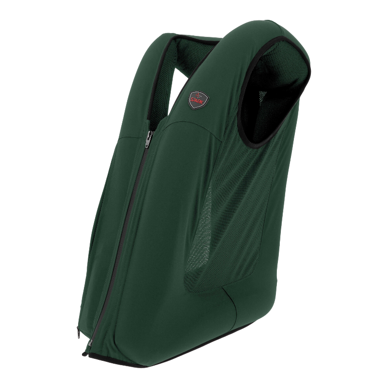 Spark - Gilet Airbag adulte Manège vert foncé | - Ohlala