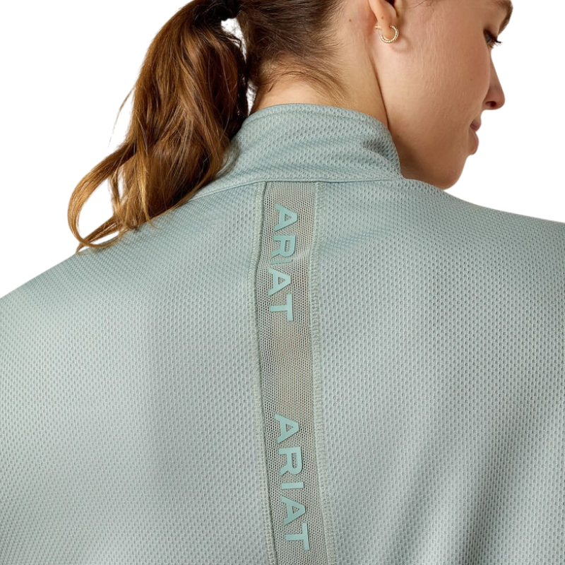 Ariat - Sweat manches longues femme Breathe chinois green | - Ohlala