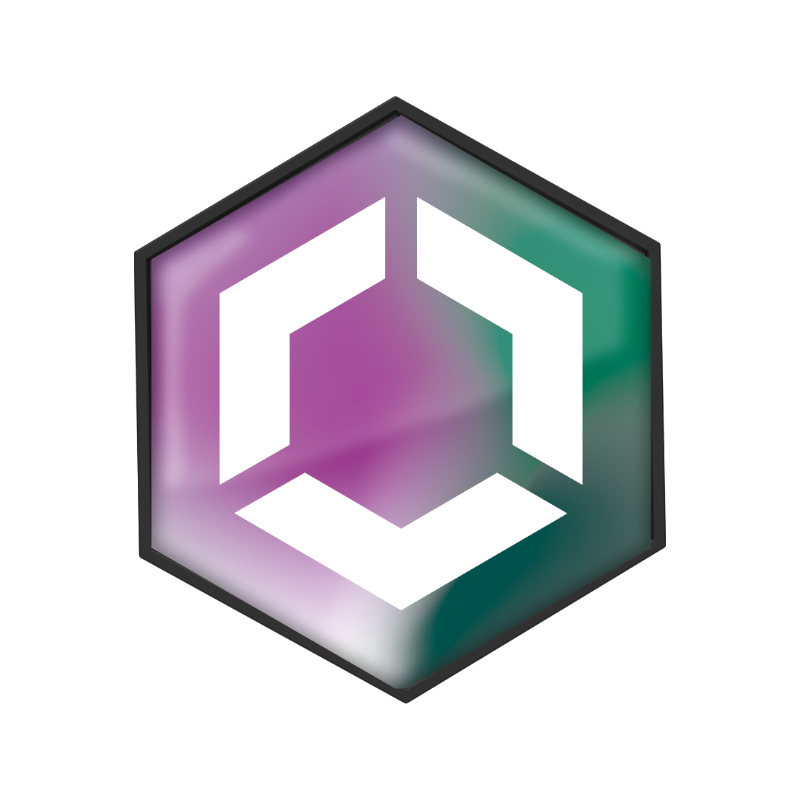 Flex On - Sticker helm Armet Trex On groen/ paars 