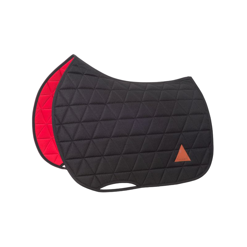 Tacante - Tapis de selle Excel-Anse mixte noir | - Ohlala