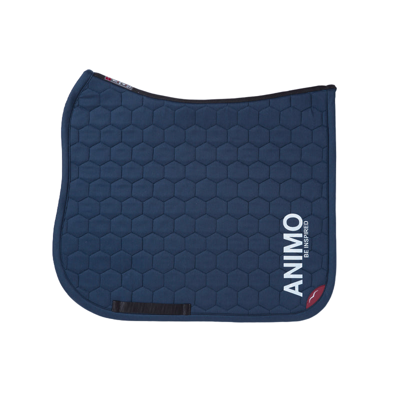 Animo Italia - Tapis de selle Woody bleu profond | - Ohlala